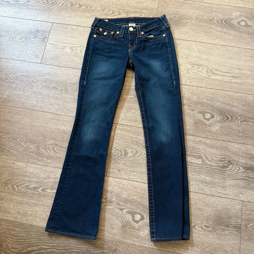 True Religion Classic Blue Women's Jeans Size 27 - Picture 2 of 9